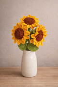 Handmade Crochet Sunflower