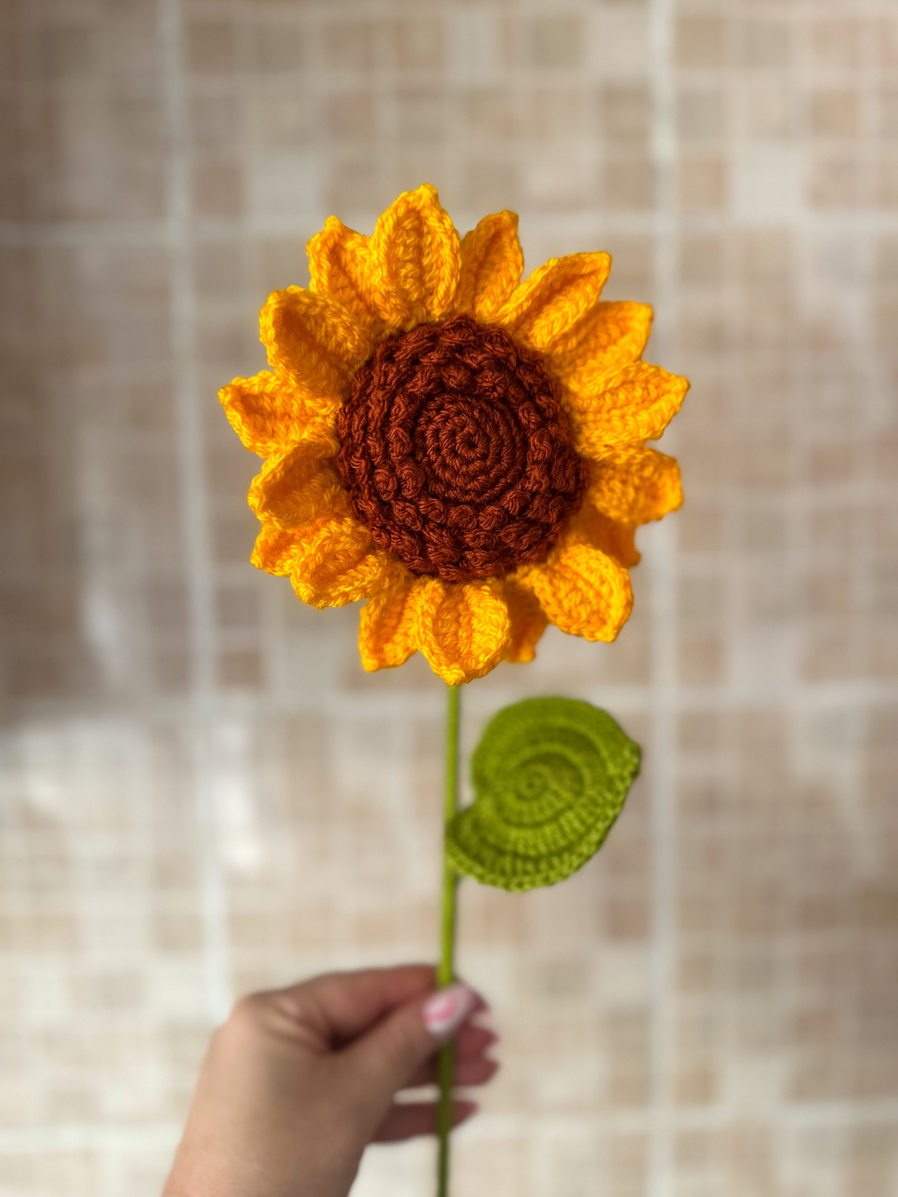Crochet Sunflower