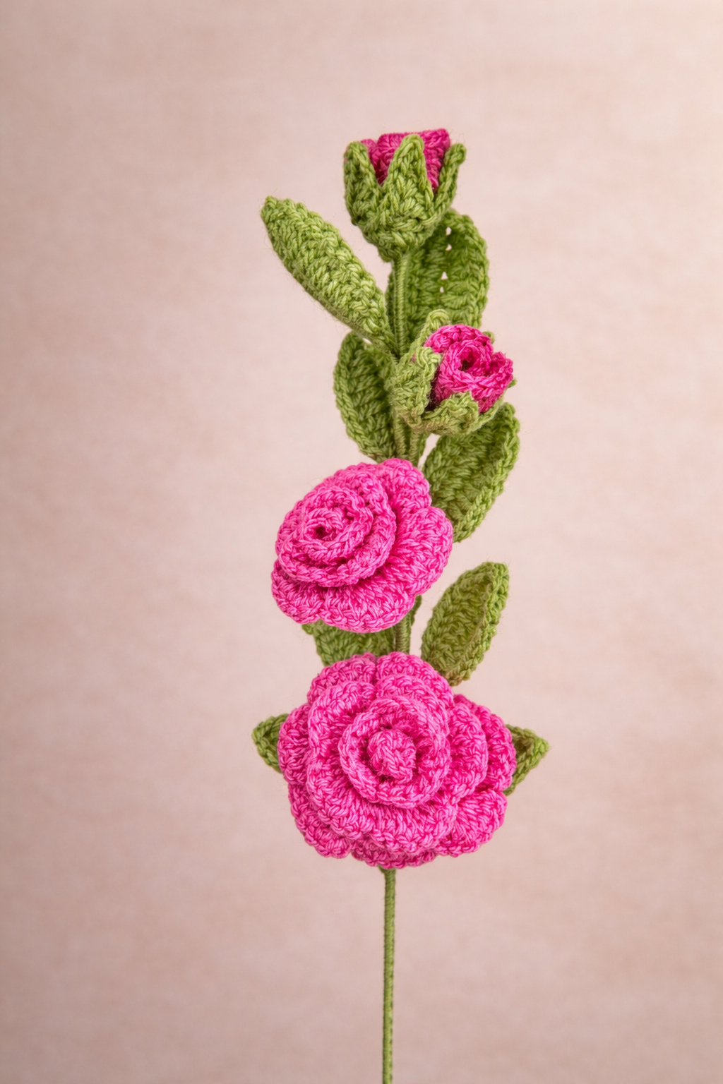 Crochet Camellia Flower - Forever Flower
