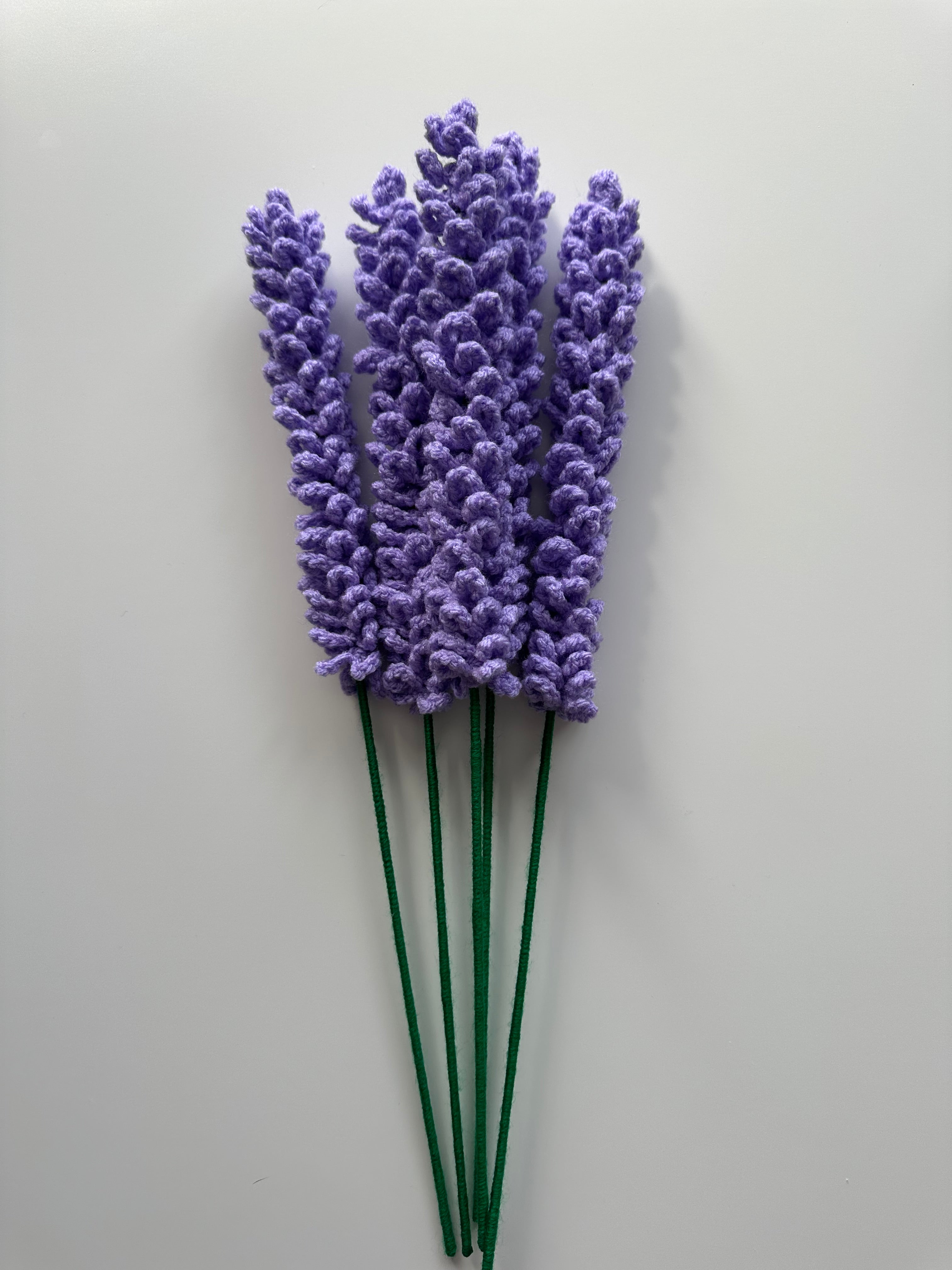 Handmade Crochet Lavender Bouquet