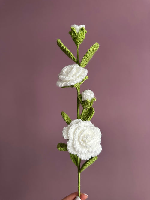 Crochet Camellia Flower