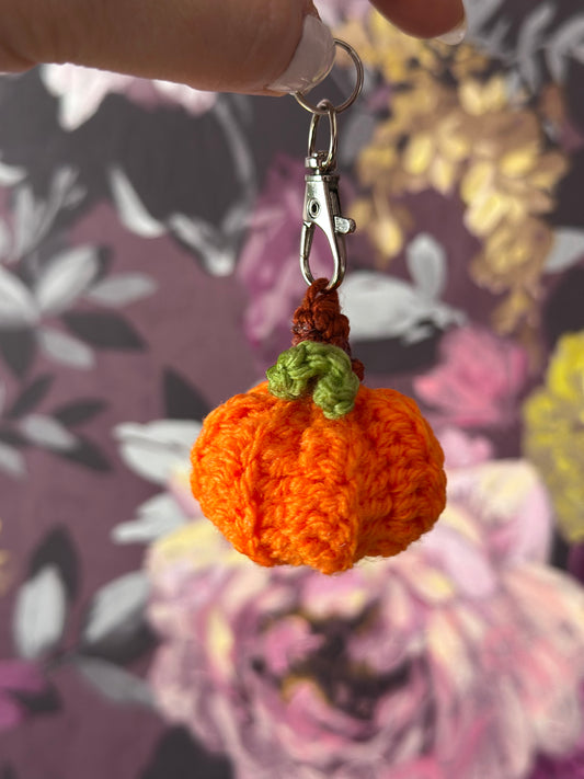 Pumpkin Keychain