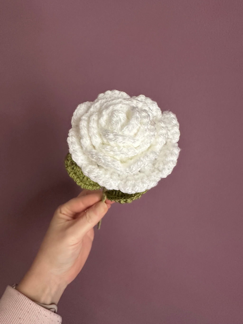 Handmade Crochet Roses, Gift or Home Decor